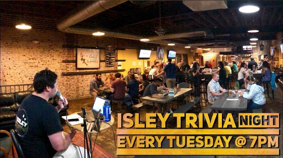 Trivia Tuesdays at Isley Brewing Company